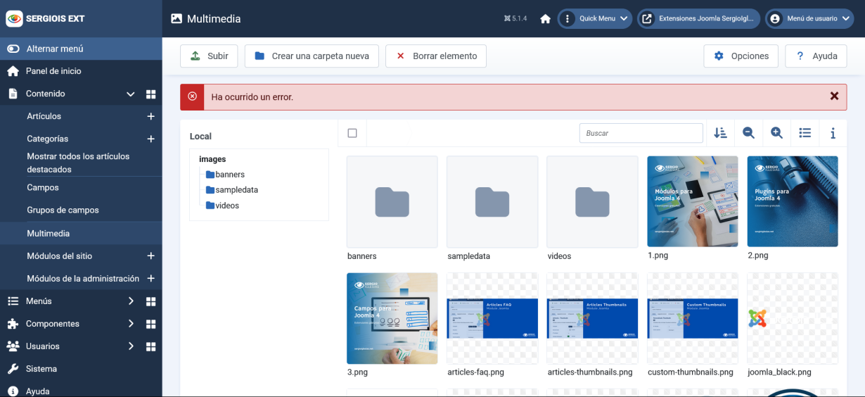 avif joomla error